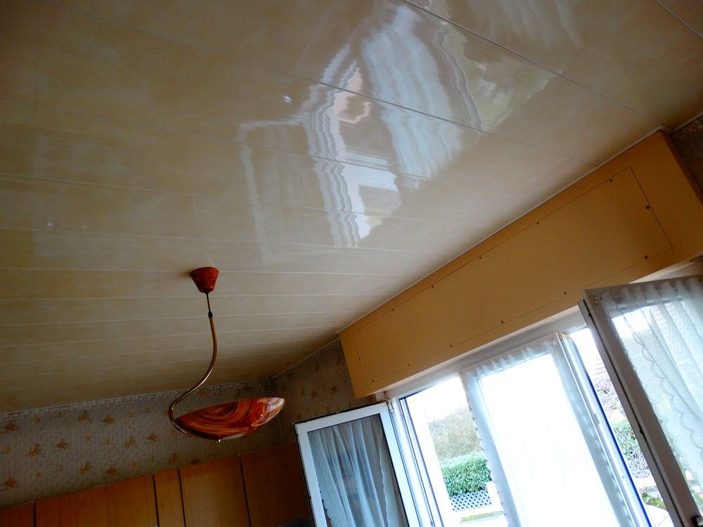 Lessivage- Nettoyage - plafond -lames-PVC-cuisine-Belfort  (67)