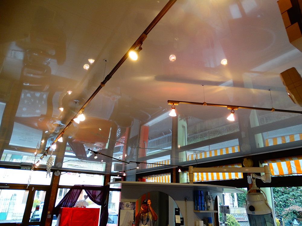 Nettoyage plafond - Toile PVC Brillant - 5