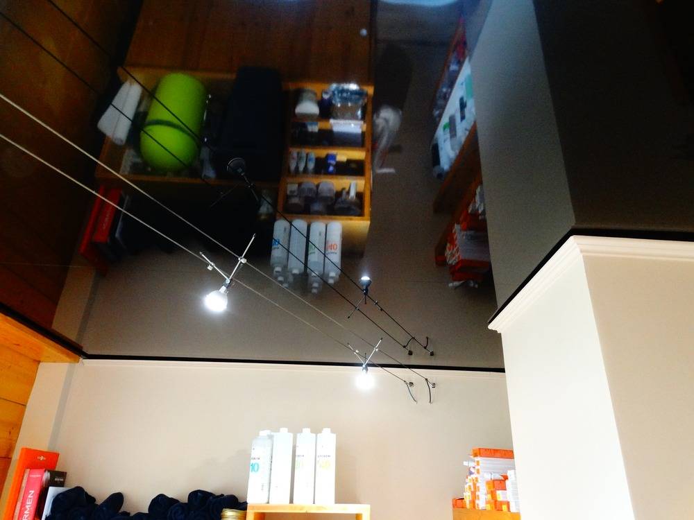 Nettoyage plafond - Toile PVC Brillant - 6