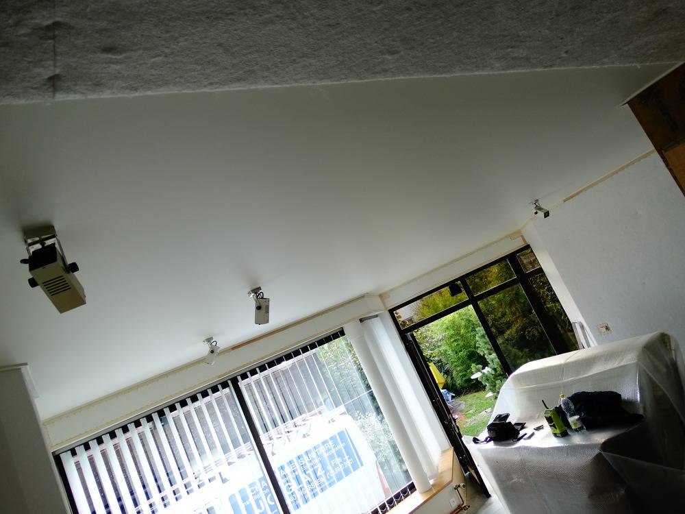 Nettoyage plafond - Toile PVC Mat - 4
