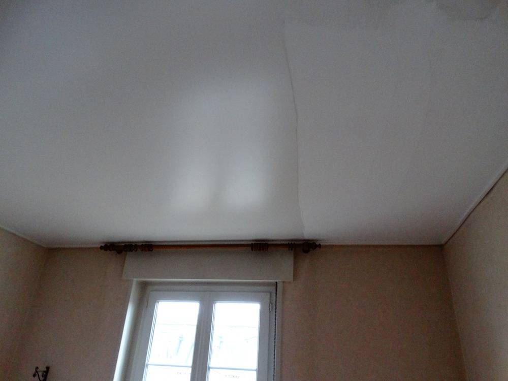 Lessivage- Nettoyage - plafond -tendu-PVC-salon-cuisine-chambre-Strasbourg (70)
