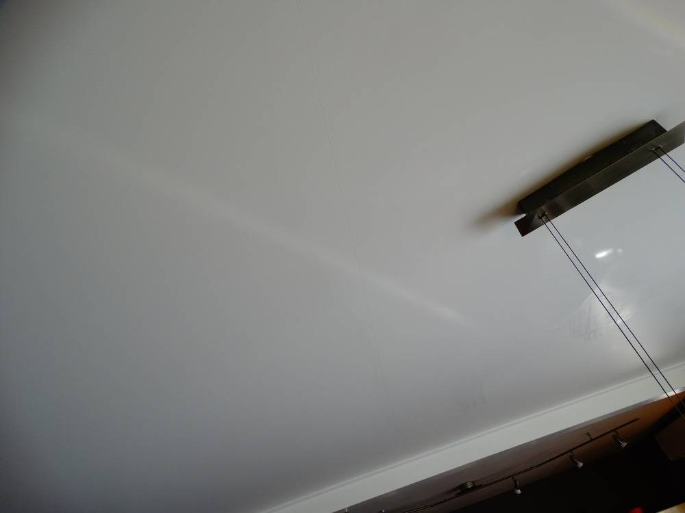 Nettoyage plafond - Toile PVC Mat - 10