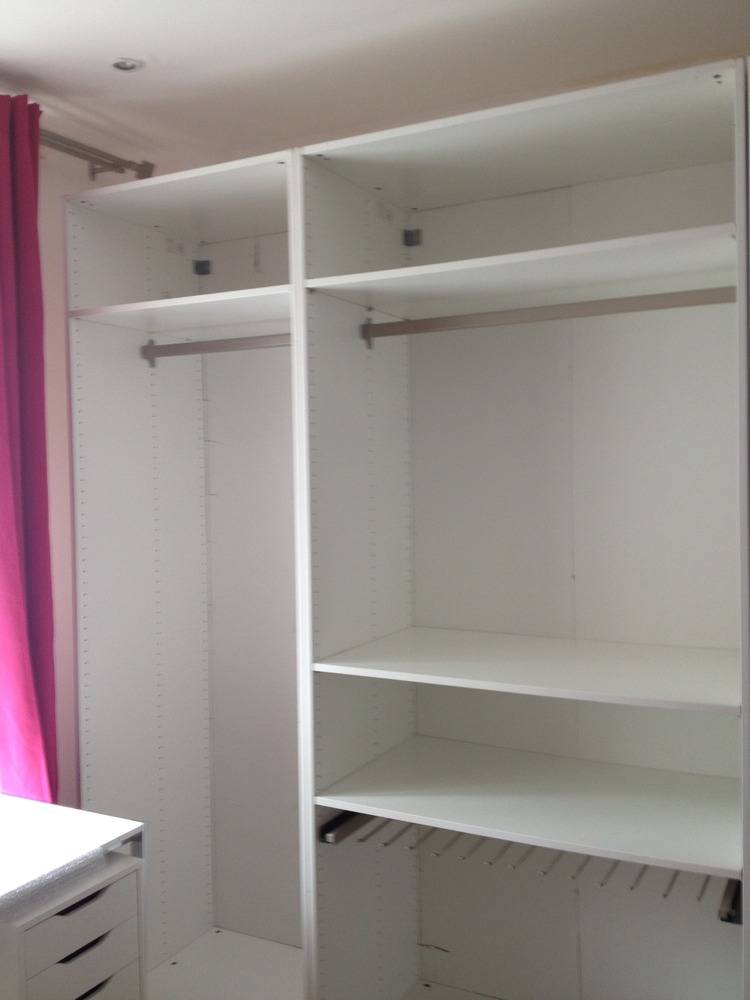 Montage armoire - blanche
